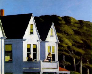 E. Hopper, Second story sunlight, 1960, Whitney museum of american art, New York